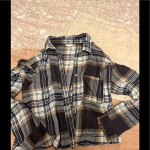 Cropped Flannel